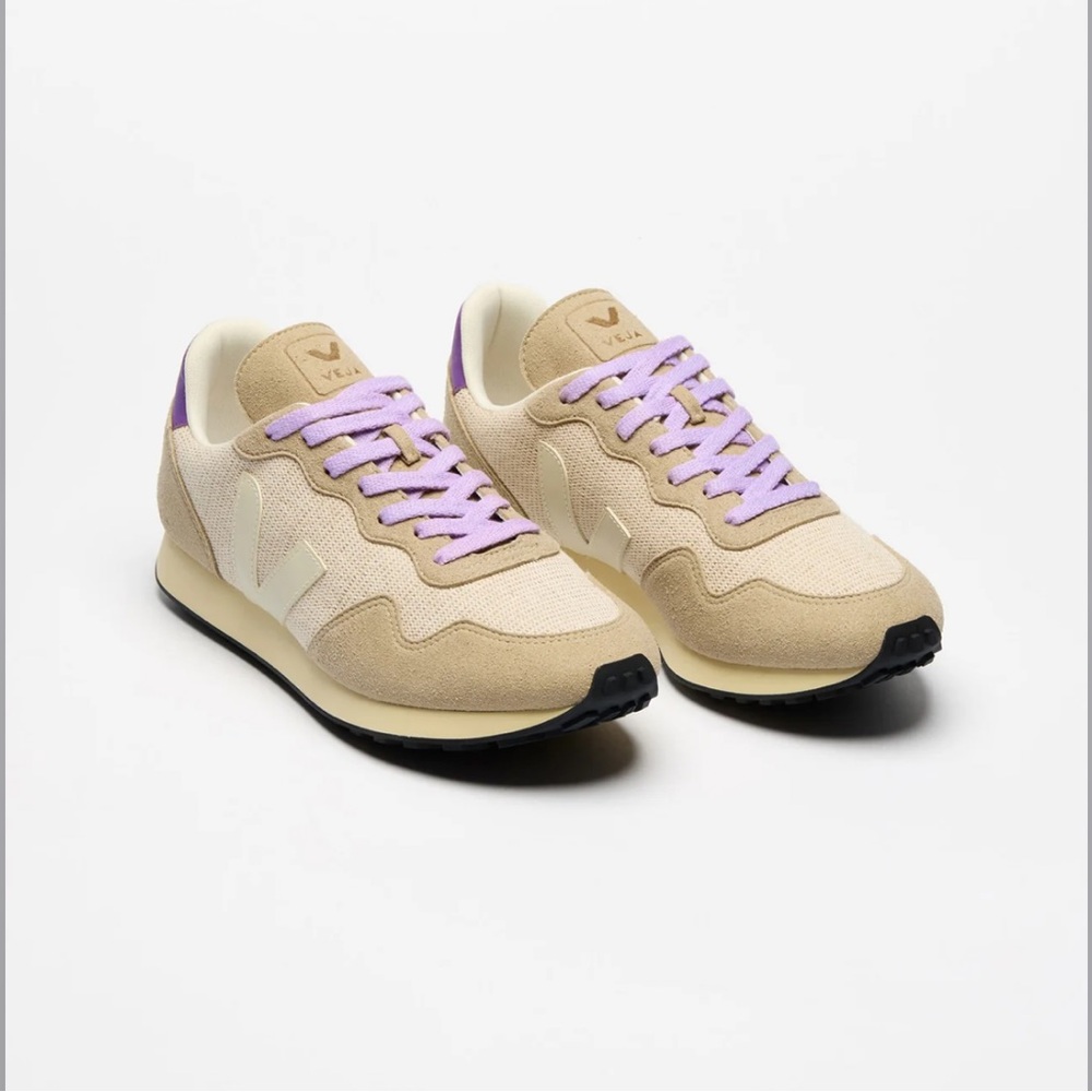 NWT Veja SDU Rec Sneaker in Jute & Pierre & Cosmos Size 37